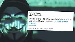 Anonymous sfida Putin, offline il sito del Cremlino