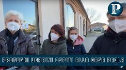 Profughi ucraini ospiti alla Casa Paola di Rivarolo del Re