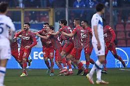 Calcio, Cremonese: una magia di Di Carmine all'87' stende il Brescia (2-1)