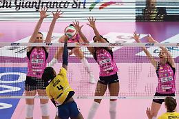Volley, la Vbc stacca la spina e perde una gara già vinta