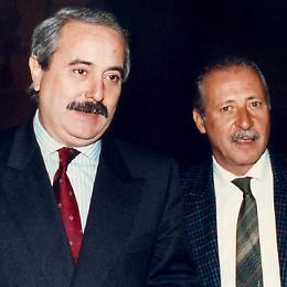 Posa di un ulivo in ricordo dei magistrati Falcone e  Borsellino