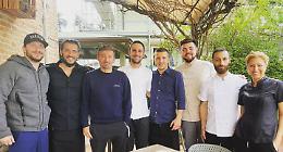 Max Biaggi, il 6 volte campione del mondo all’Osteria del Morino di Caorso