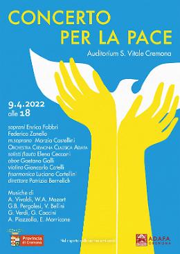 Questo sabato musica classica per la pace