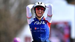 Ciclismo: capolavoro Marta Cavalli, la sanbassanese vince l'Amstel Gold Race. "Una sensazione incredibile"