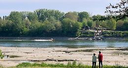 Po, turismo pericoloso sul fiume di sabbia