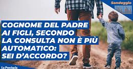 Per la Consulta i figli non devono prendere automaticamente il cognome del padre. Sei d’accordo?