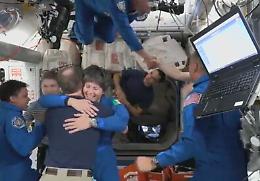 AstroSam è arrivata sulla stazione spaziale