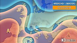 Weekend del 1° maggio tra sole e improvvisi temporali