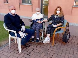 Anziani,  tornano le visite parenti in presenza nella Rsa Germani