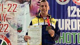 Shotokan, Devid Lena per il terzo anno al primo posto del Campionato Europeo