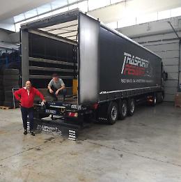 Camion di aiuti da Casalmaggiore