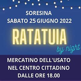 “Ratatuia” mercatino dell’usato by night