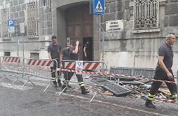 Dopo l'esplosione, sgomberati i due alloggi inagibili
