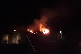 Notte dei fuochi con inconveniente: incendio sulle casematte, nessun ferito