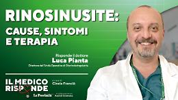 Rinosinusite: virale o batterica, non sempre un banale raffreddore