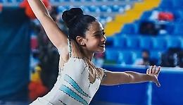Ginnastica ritmica, a 10 anni Noemi Marchetto è campionessa italiana di clavette