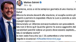 Matteo Salvini: "Cremona, ecco a voi la giornata di una risorsa in Italia"