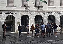 Ferragosto, I turisti a Cremona con la sorpresa dei musei chiusi
