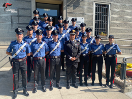 Nuovi carabinieri in provincia: debutto ferragostano per 24 militari