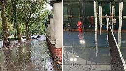 Maltempo: quartiere Po allagato, i campi da padel ko