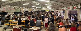 Sagra del marubino, boom di presenza per il sabato sera