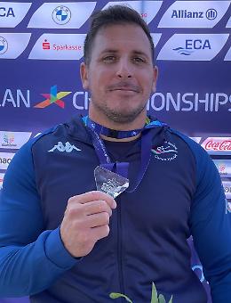 Canoa, super argento per Farias
