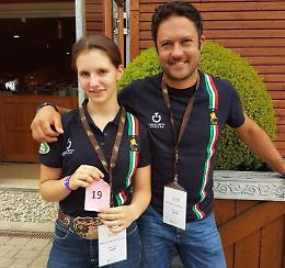 Cavalli, la reiner Rebecca medaglia d'argento ai Mondiali giovanili in Brasile