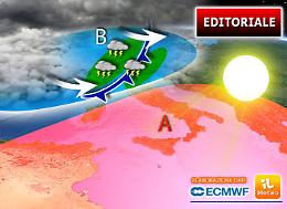 Meteo: temporali sempre più frequenti al Nord, 37 gradi al Sud