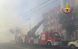 Incendio in ospedale Pietra Ligure, probabile matrice dolosa