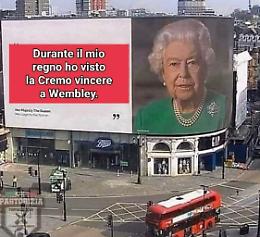 La regina Elisabetta: "Ho visto la Cremo vincere a Wembley"