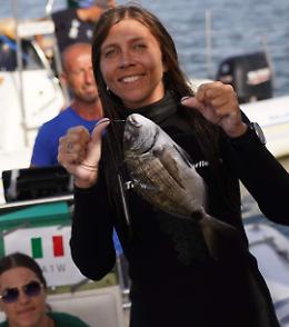 Pesca in apnea, Alice Ferrari bronzo individuale e oro con la squadra azzurra