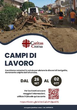 Caritas, cercasi volontari per l'emergenza nelle Marche