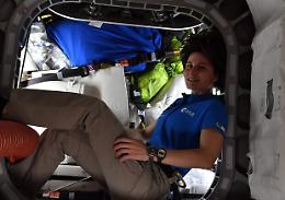 AstroSamantha è la prima europea comandante dell'Iss
