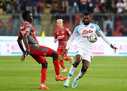 Calcio. Cremonese - Napoli: 1-4  finale