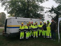 La maxi esercitazione della Protezione civile nel territorio provinciale