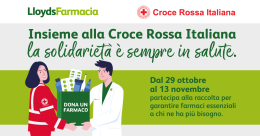 Raccolta farmaci: LloydsFarmacia e Croce Rossa Italiana insieme a sostegno dei più vulnerabili