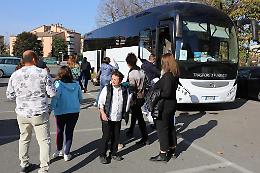 Samaritani, il pullman dei cremonesi in viaggio verso il «Noi Festival»