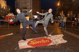 Torrone 3D: con la «tavola surf Sperlari» illusione ottica da selfie