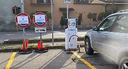 Auto elettriche, ora la ricarica in paese