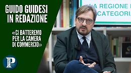 Guido Guidesi in redazione: «Ci batteremo per la Camera di Commercio»
