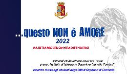 ... questo non è amore: incontro per gli studenti delle superiori