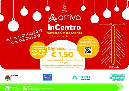 Dalla periferia al centro, dall'8 dicembre arrivano le navette