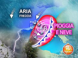 Dopo pioggia e vento, in arrivo ondata di freddo Artico