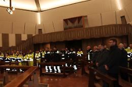 Protezione Civile, l'incontro di fine anno e la cerimonia con il vescovo Napolioni