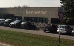 Presidio di protesta dei lavoratori al raviolificio ex Bertarini