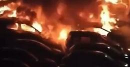Capodanno: a Roma in fiamme 60 auto a causa dei botti