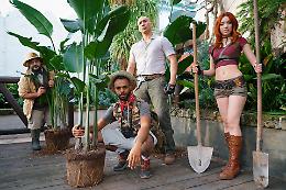Gardaland, Jumanji ha già le nuove piante