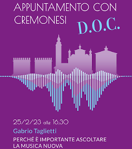 La rassegna ‘Appuntamento con cremonesi D.O.C.’