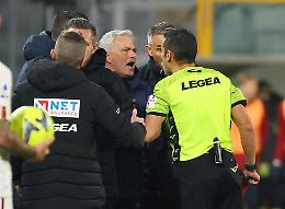 Calcio. Lite Mourinho-quarto uomo, Procura Figc apre inchiesta