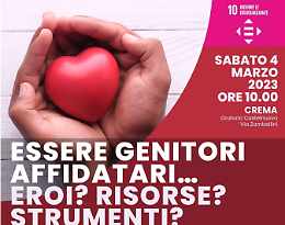 Incontro sull'affido familiare